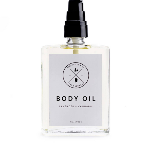 Lavender and Cannabis Body Oil