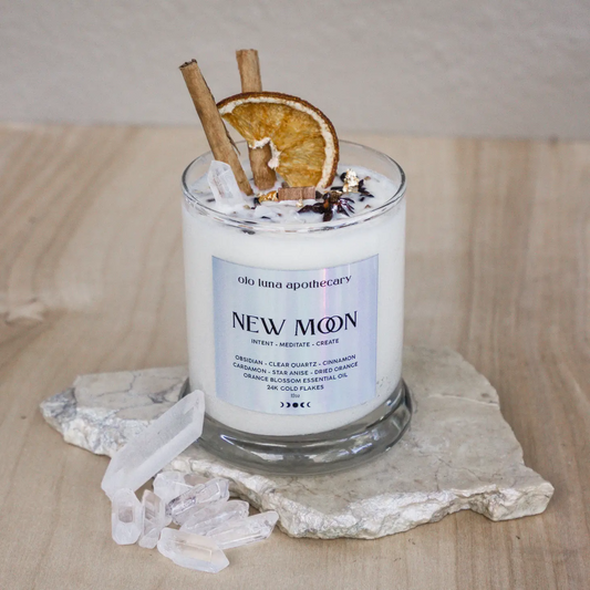 New Moon Candle