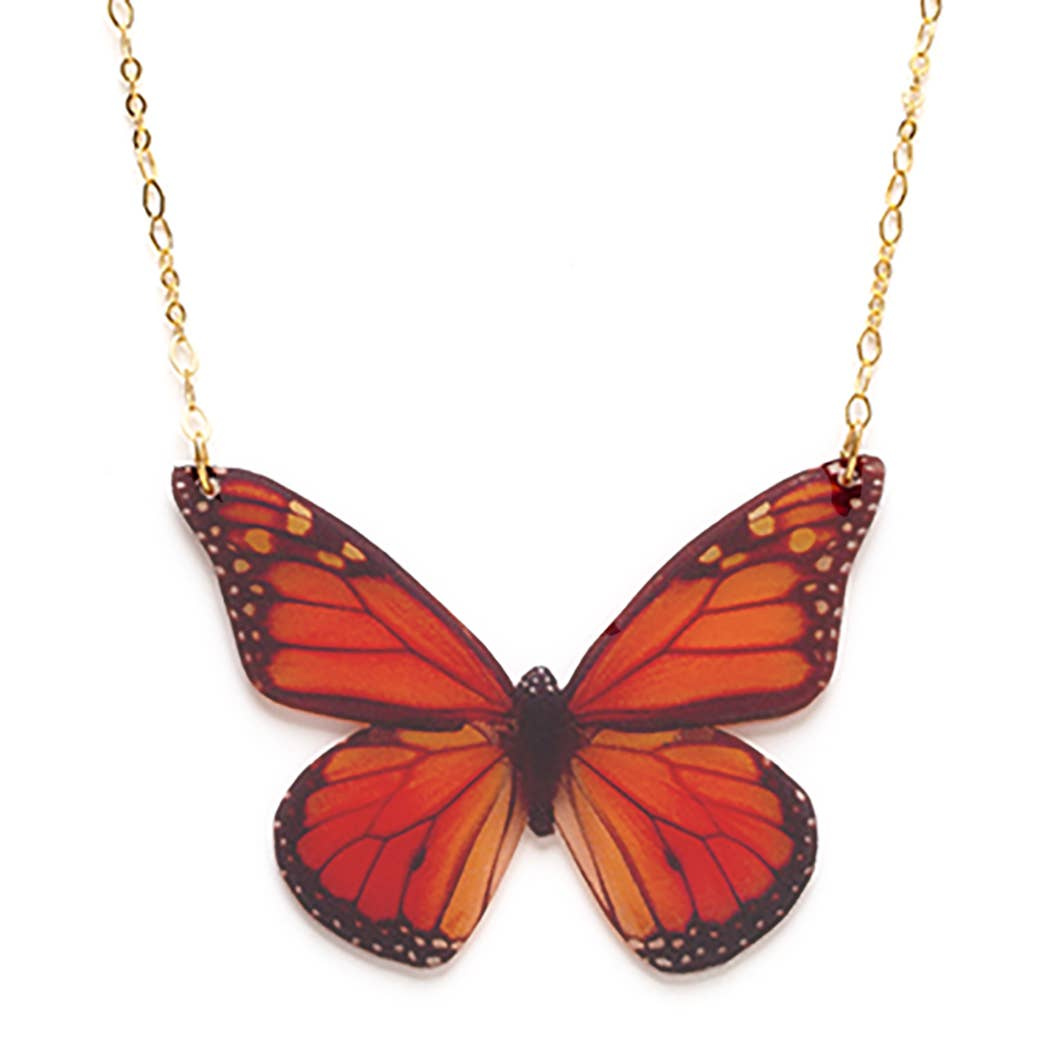 Monarch Butterfly Necklace