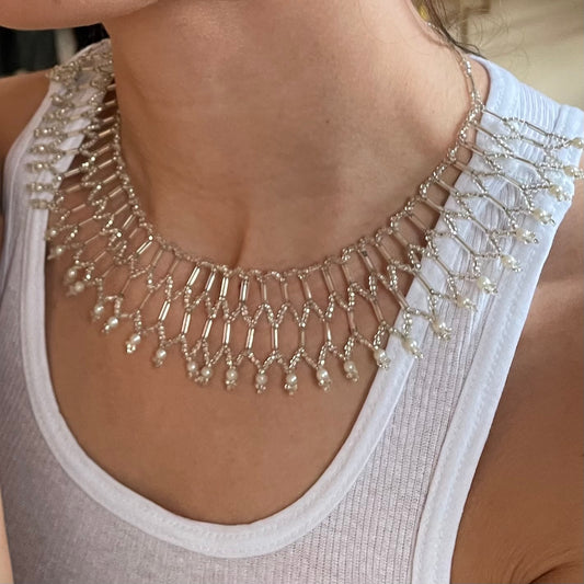 Beaded Collar Necklace