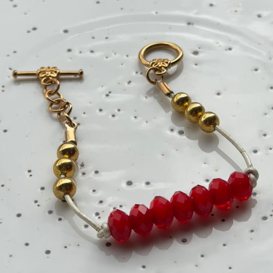 Red Gem Bracelet