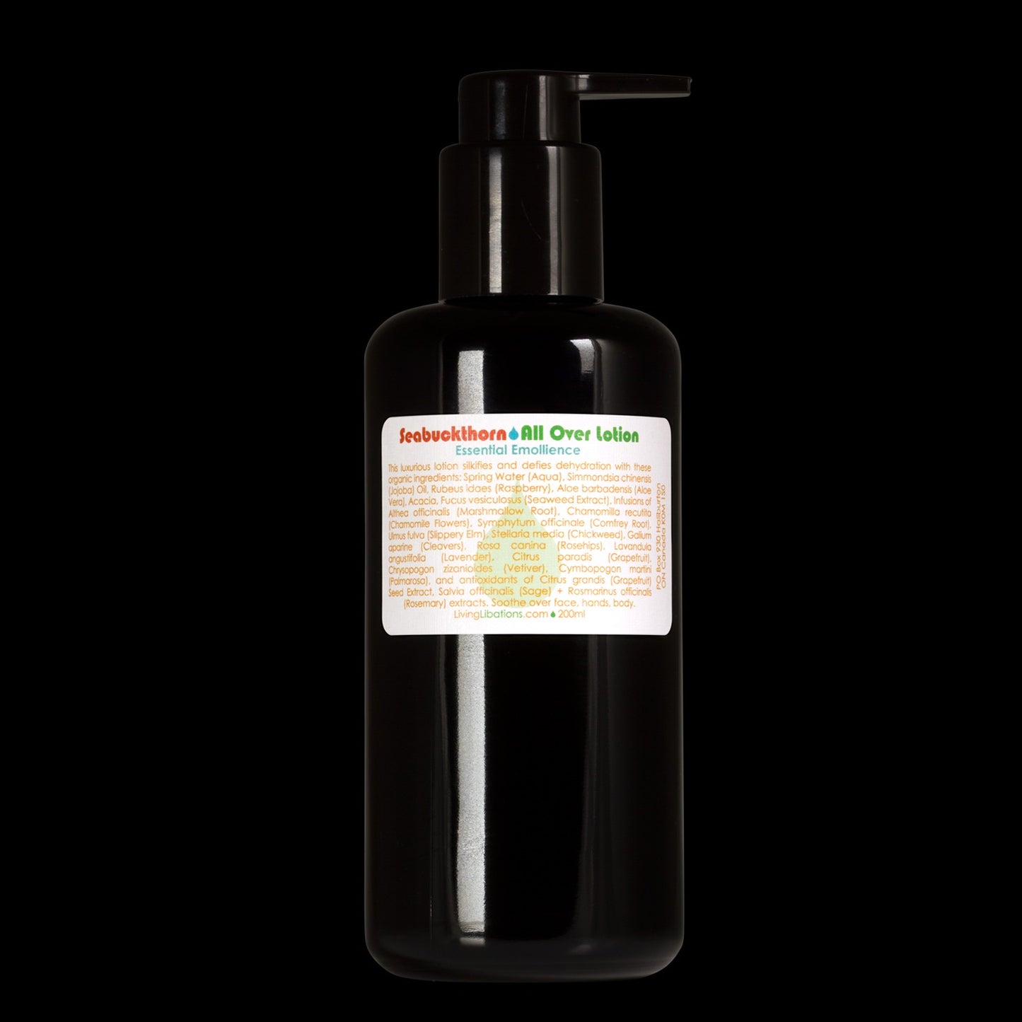 Sea Buckthorn All Over Lotion Living Libations