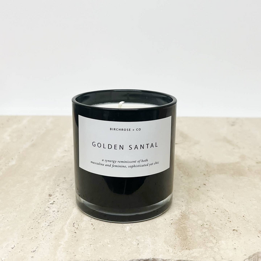 Golden Santal Candle