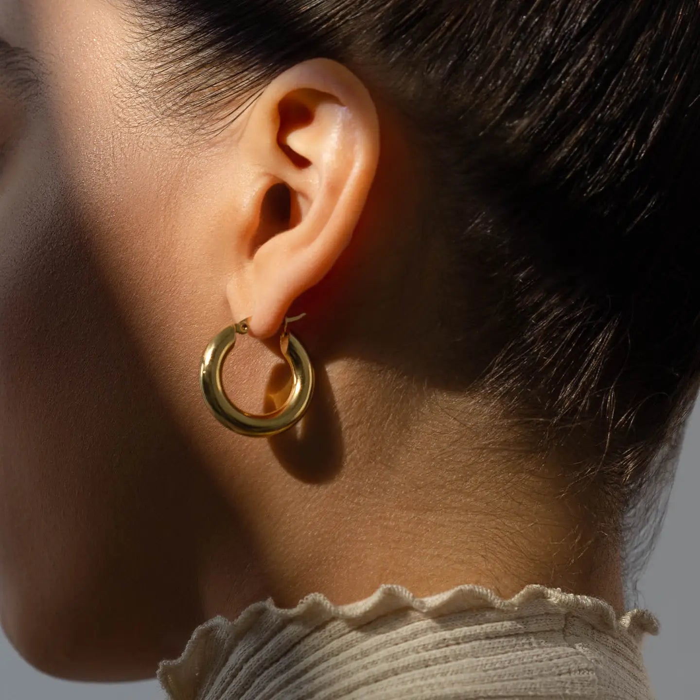 Classic Gold Hoop Earrings