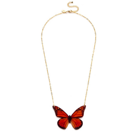 Monarch Butterfly Necklace